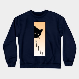 hidden cat Crewneck Sweatshirt